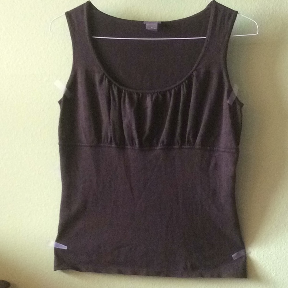NWOT Ann Taylor Silk/Cotton Knit Pleated Empire M